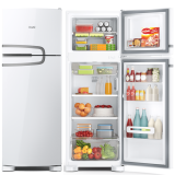 Geladeira Consul Frost Free Duplex 340 litros Branca com Prateleiras Altura Flex – CRM39AB