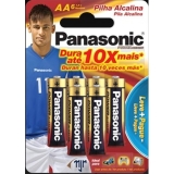 Pilha Pequena Alcalina Lr6xab/L6 C/6aa Un Panasonic