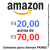 Cupom de R$ 20,00 em pedidos acima de R$ 70,00 na Amazon