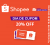 Cupom de 20% de desconto limitado a R$ 10,00 na Shopee