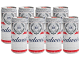 Cerveja Budweiser American Lager 8 Unidades – Lata 269ml