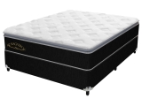 Cama Box Casal (Box + Colchão) Plumatex – Molas Ensacadas/Pocket 28cm de Altura Magnum