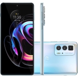 Smartphone Motorola Edge 20 Pro 256GB 5G Wi-Fi Tela 6.7” Dual Chip 12GB RAM Câmera Tripla + Selfie 32MP – Branco