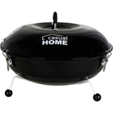 Churrasqueira portátil a carvão 14” Preta – Casual Home