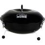 Churrasqueira portátil a carvão 14” Preta – Casual Home