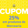 Lista de produtos de Mercearia Hemmer com 25% de desconto extra com cupom