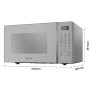 Micro-ondas Brastemp 32 Litros Branco com Menu Gourmet BMS46AB 110V