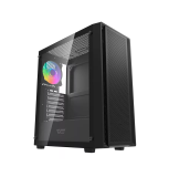 Gabinete Gamer Aigo Darkf Dk353 Rgb Mid-t Lat De Vidro C/4f