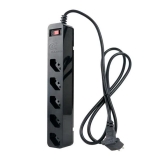 Filtro de Linha DPS Clamper iClamper Energia 5 Tomadas, 1m, Preto