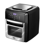 Fritadeira Air Fry Sem Óleo EOS Premium Digital Touch EAF12I, 12L, 127V, Inox – B169145