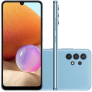 Smartphone Samsung Galaxy A32 128GB 4G Wi-Fi Tela 6.4” Dual Chip 4GB RAM Câmera Quádrupla + Selfie 20MP – Azul