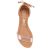 Rasteira Vizzano Vinil Strass Feminina – Caramelo