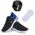 Kit Tênis Academia Masculino + Relógio Digital LED + Meia – It Shoes