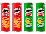 Kit 4 Batatas Pringles – 2 Original + 2 Creme e Cebola