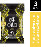 Olla , Preservativo Olla Lubrificado Prolong , 3un , 3