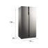 REEMBALADO: Geladeira Electrolux IB54S Bottom Frost Free 490L – Inox 220V