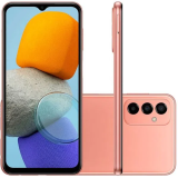 Smartphone Samsung Galaxy M23 5G, 128GB, 6GB De RAM, Tela De 6,6″ 120Hz, Câmera Traseira Tripla 50MP + 8MP + 2MP Frontal 8MP Cobre