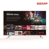 Smart TV LED 49 Polegadas Semp Toshiba 4K Wi-fi Full HD 3 HDMI 2 USB 49K1US