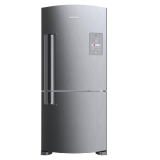 Geladeira Brastemp Frost Free Inverse 573 litros cor Inox com Smart Bar – BRE80AK
