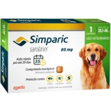 Simparic para Cães de 20,1 a 40 Kg (80 mg) – Antipulgas