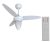 Ventisol Ventilador de teto wind br 3p inj branco c/r inverter bivolt