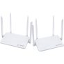 Kit Smart Roteador Mesh Wi-Fi Fast Positivo Casa Inteligente Cobertura De Até 400 M² Beamforming Suporta Até 128 Dispositivos Sem Pontos Cegos – Bivolt