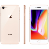 iPhone 8 128GB Gold iOS Câmera 12MP 4G Wi-Fi – Apple