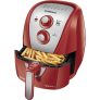Fritadeira A Ar Family Mondial Afn-40-Ri 4l Inox Vermelha