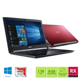 Notebook Acer A515-41G-1480 AMD A12 2.7Ghz 8GB RAM 1TB HD AMD Radeon RX 540 de 2GB 15.6″ Windows 10
