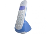 Telefone Sem Fio Motorola MOTO700-B – Identificador de Chamada Expansível Multi Ramal Branco e Azul