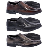Kit 3 Sapatos Social Masculino Couro Style Shoes