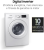 Lava e Seca Samsung WD10M 10.1KG Branca 127V