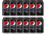 Refrigerante Lata Pepsi Black Zero Açúcar – 12 Unidades 350ml