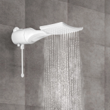 Chuveiro Shower Eletrônico Branco Lorenzetti 220V 6800W