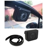 Ventilador Automotivo Energia Solar Janela Veiculo Carro Auto Cool da Tv