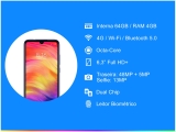 Smartphone Xiaomi Redmi Note 7 64GB Azul 4G – 4GB RAM Tela 6,3” Câm. Dupla + Câm. Selfie 13MP Azul