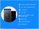 Smartphone Samsung Galaxy S9+ 128GB Preto 4G – 6GB RAM Tela 6.2” Câm. Dupla + Câm. Selfie 8MP