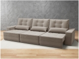 Sofá Retrátil Reclinável 6 Lugares – Velosuede Golden Next Sofás