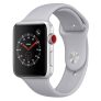 Apple Watch Series 3 Cellular, 42 mm, Alumínio Prata, Pulseira Esportiva Névoa e Fecho Clássico – MQ