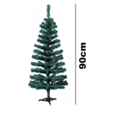 Arvore De Natal Pinheiro Simples Verde 90 Cm 90 Galhos Wincy