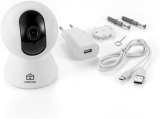 Smart Câmera Bot Wi-Fi 360° Positivo Casa Inteligente 2ª Geração, 1080p Full HD, 15 FPS, Detecção de Movimentos, Visão Noturna, Áudio Bidirecional – Bivolt, Compatível com Alexa