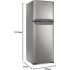 Geladeira Refrigerador Side By Side Philco PRF504I 489 litros Display Digital Inox