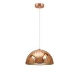 Pendente Bella Iluminação Mezza No Voltagev Cobre