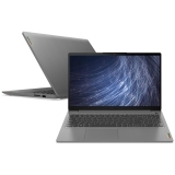 Notebook Lenovo Ultrafino Ideapad 3 R5-5500u 8gb 256gb Ssd Windows 11 15.6 82mf0003br Prata