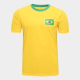 Camisa Brasil Torcedor Masculina – Amarelo