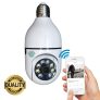 Camera Segurança Panoramica Lampada E27 Wifi Espia Com Rastreio de Movimento – IP CAMERA
