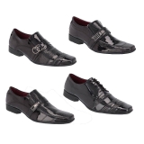 4 Pares de Sapato Social em Verniz