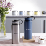 Garrafa Térmica com Infusor 620ml Prata – Zimanspa