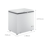 Freezer Horizontal Consul 309L – CHA31EB