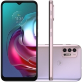 Celular Motorola Moto G30 Metal Suave Pastel Sky 128GB Tela 6.5″ 4GB RAM Câmera Quádrupla 64MP + 8MP + 2MP + 2MP